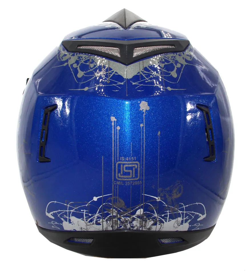 Picture of Vegaa Off Road Helmet Sketch Blue