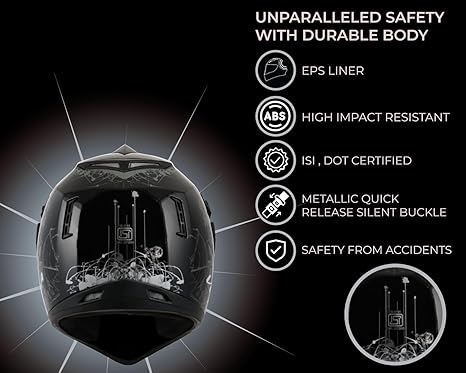 Picture of Vegaa Off Road Helmet Sketch Blue