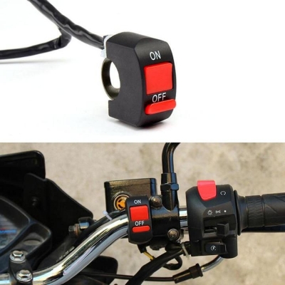 Picture of Universal Motorcycle Fog Light On/Off Switch for emergency (3 wire )