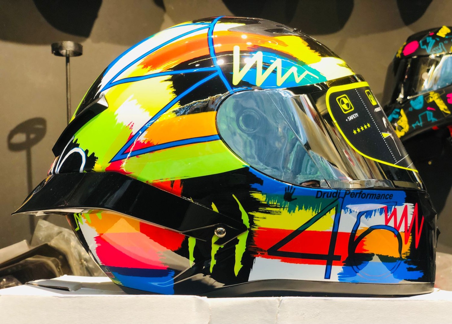 Picture of Stealth Pista-Gp Graphic Full Face Helmet