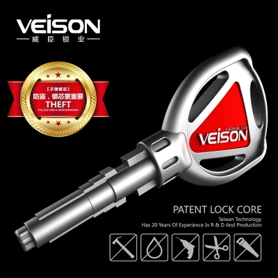 Picture of VEISON DX11 6mm Anti Acid Disc Lock ( Multi Colour)