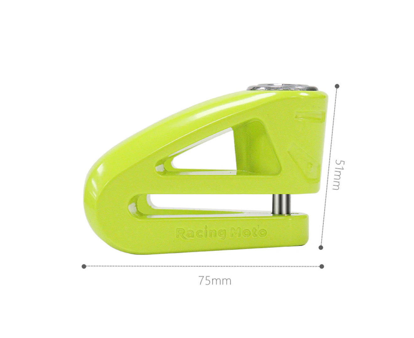 Picture of Racing Moto Disk Lock - Big size (Multi Colour)