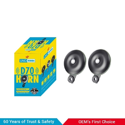 Picture of UNO MINDA D70 High Quality Universal Motorcycle Horn- 2pcs Set
