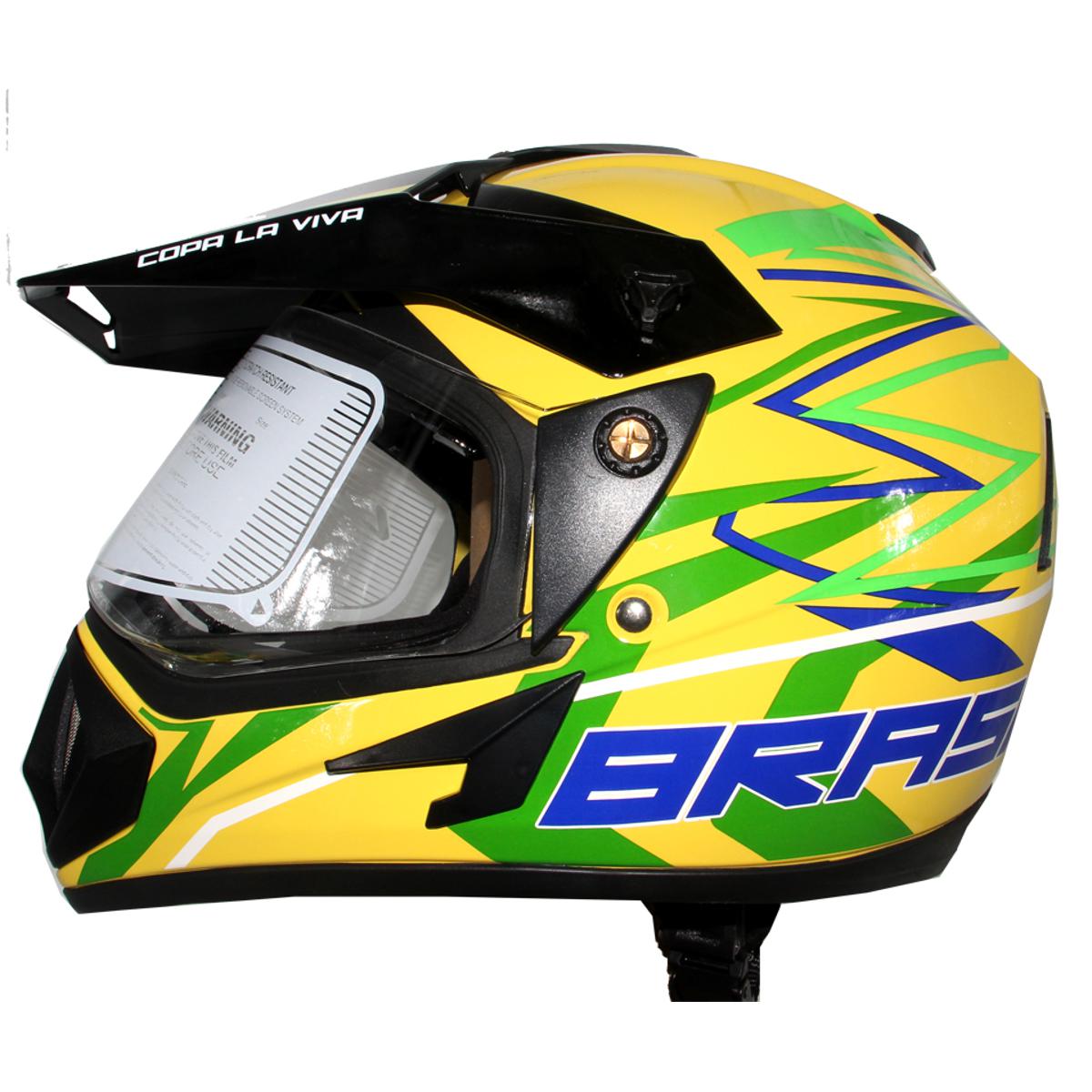 Picture of Vegaa off road helmet Brasil