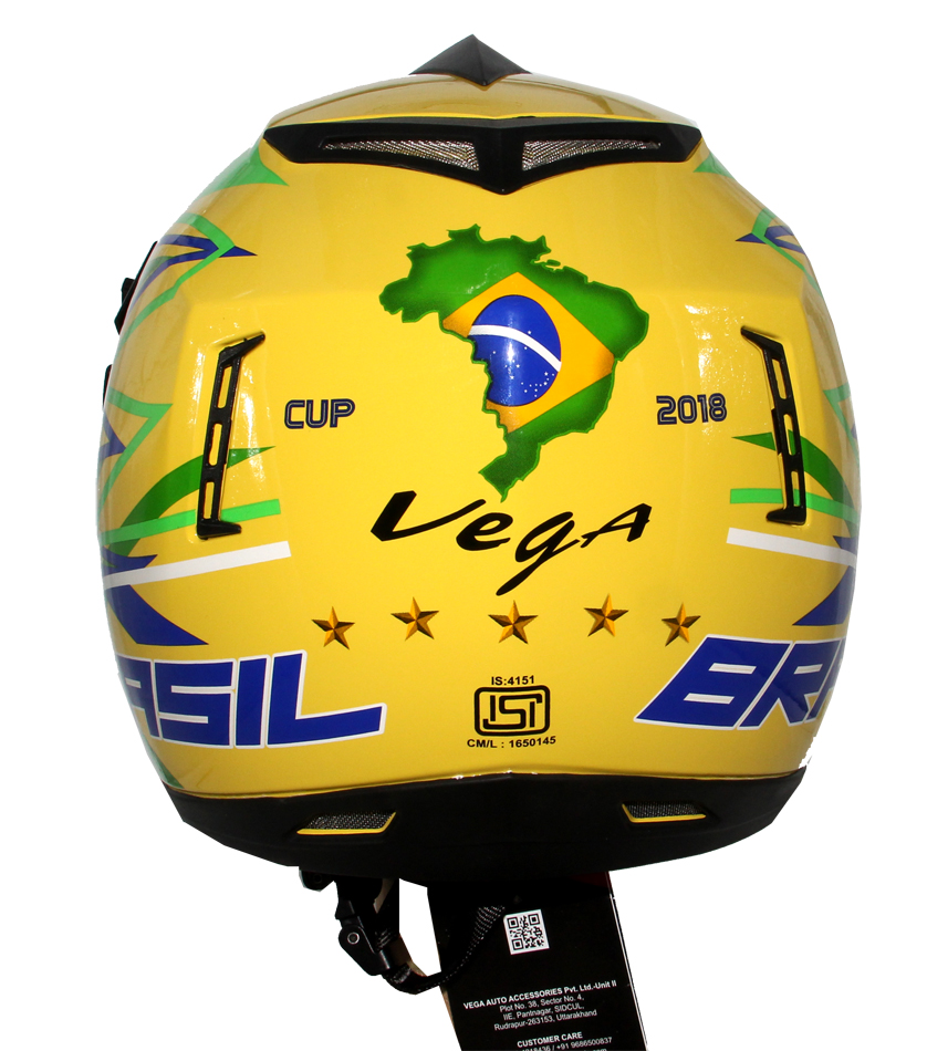 Picture of Vegaa off road helmet Brasil