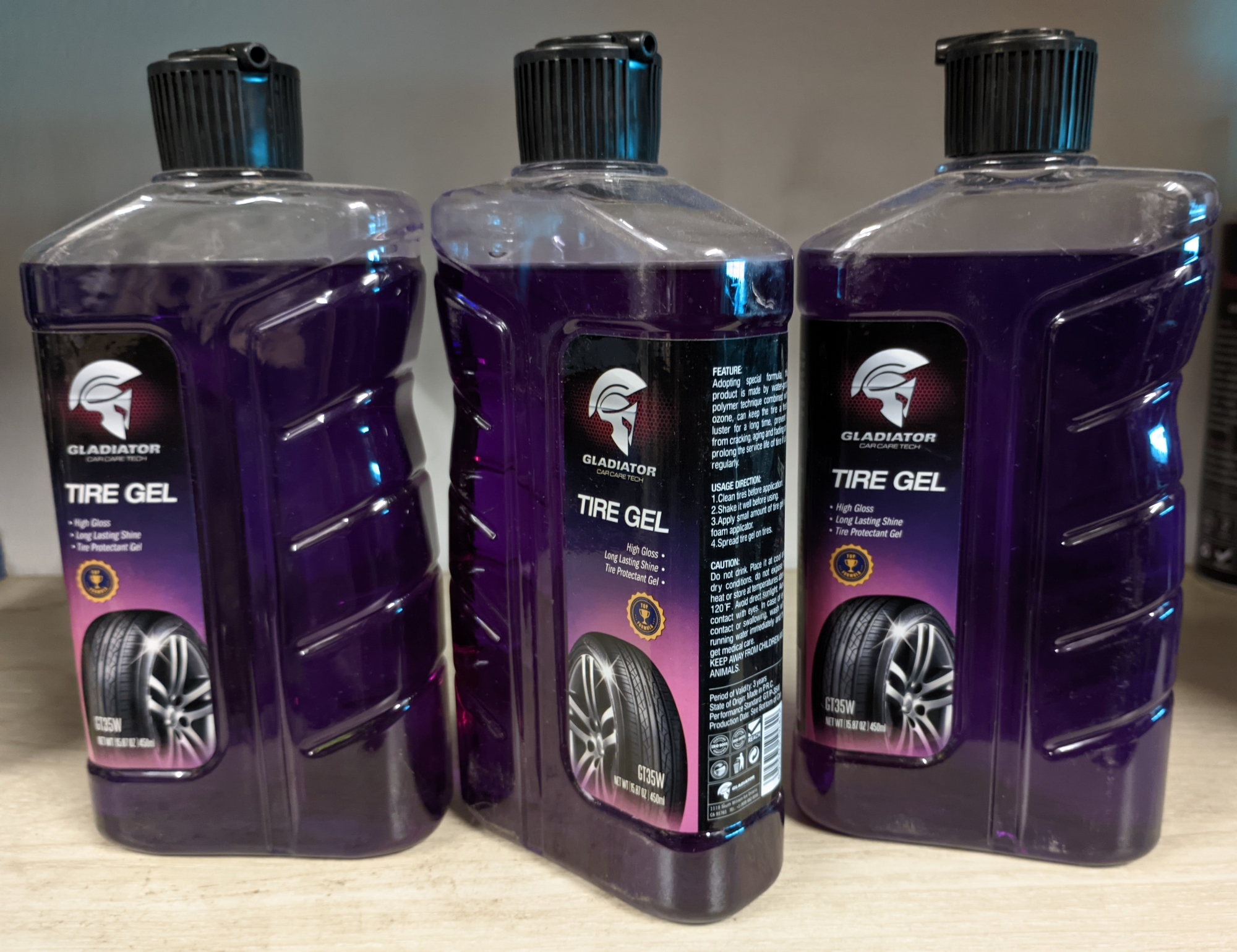 Picture of Gladiator Tire Shining Gel 450 ml