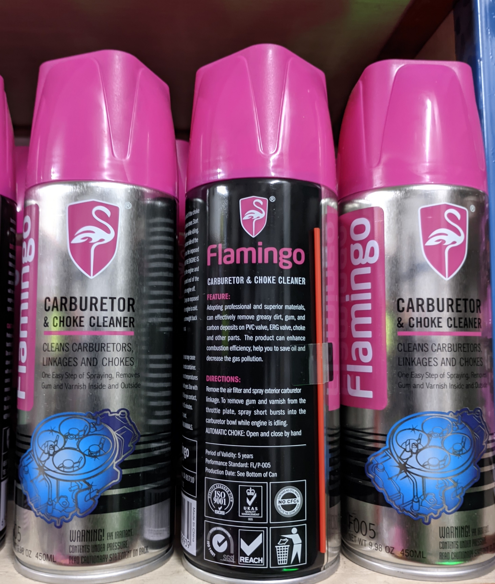 Picture of Flamingo Carburetor & Choke Cleaner 450 ml