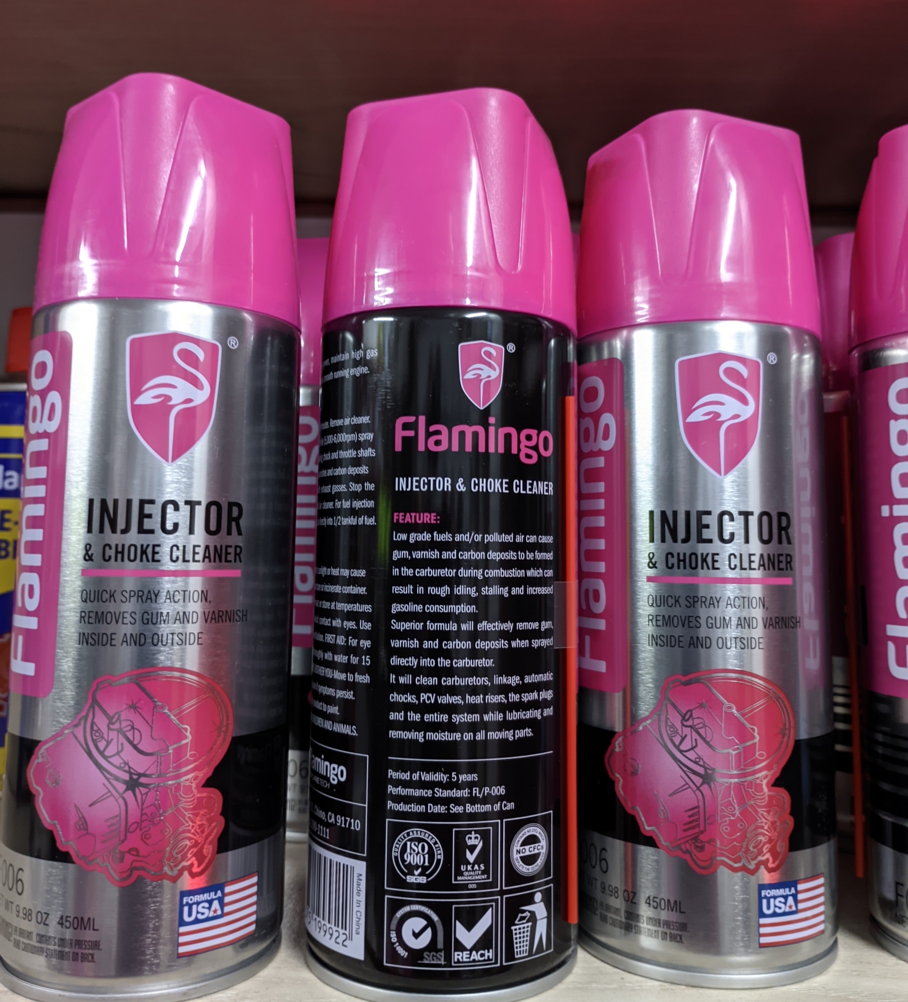 Picture of Flamingo Injector & Choke Cleaner 450 ml