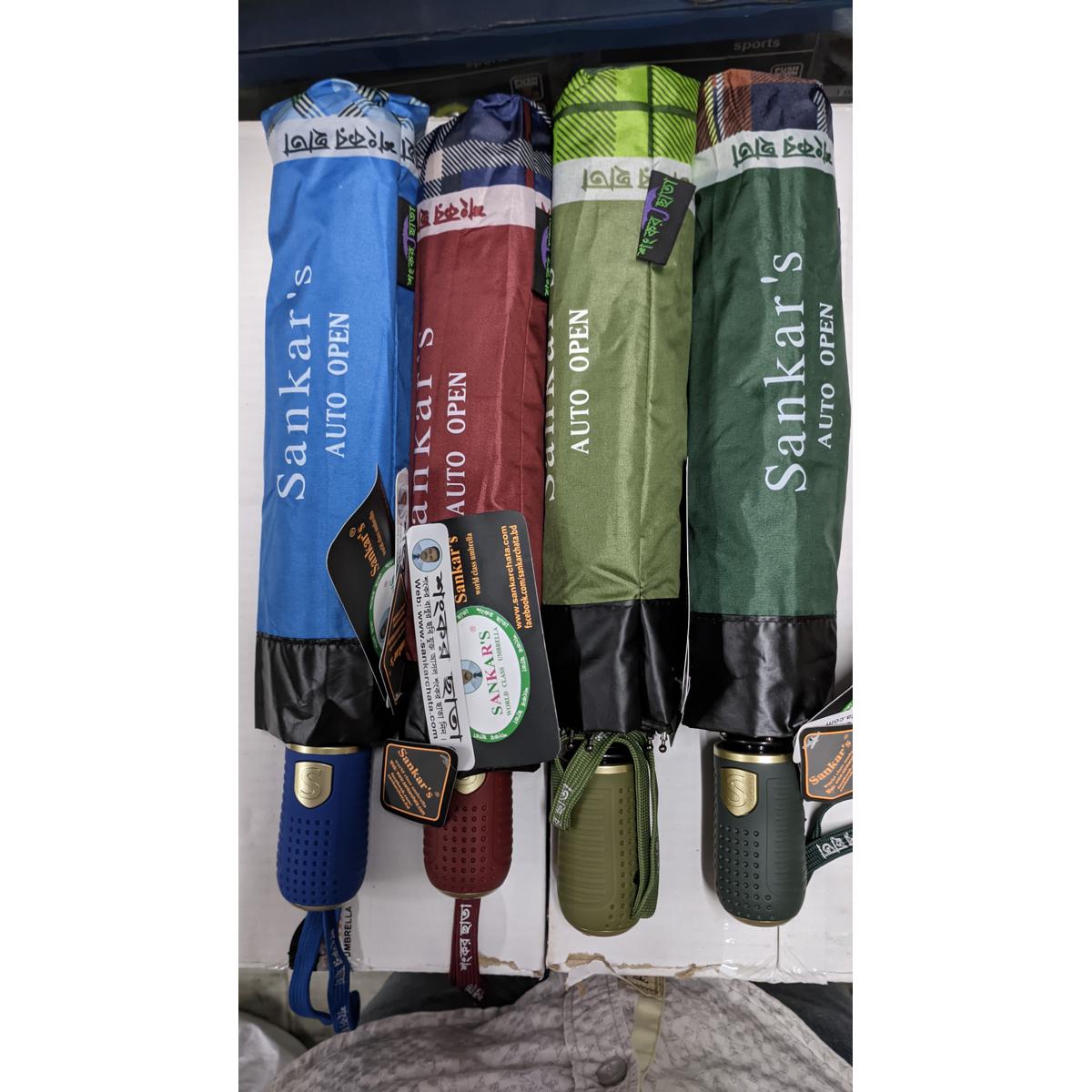 Picture of Shankar Auto Open 8 Spoke world class Heavy duty Umbrella ( Multi colour New )