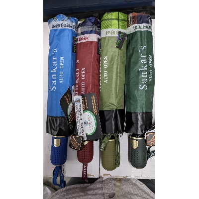 Picture of Shankar Auto Open 8 Spoke world class Heavy duty Umbrella ( Multi colour New )