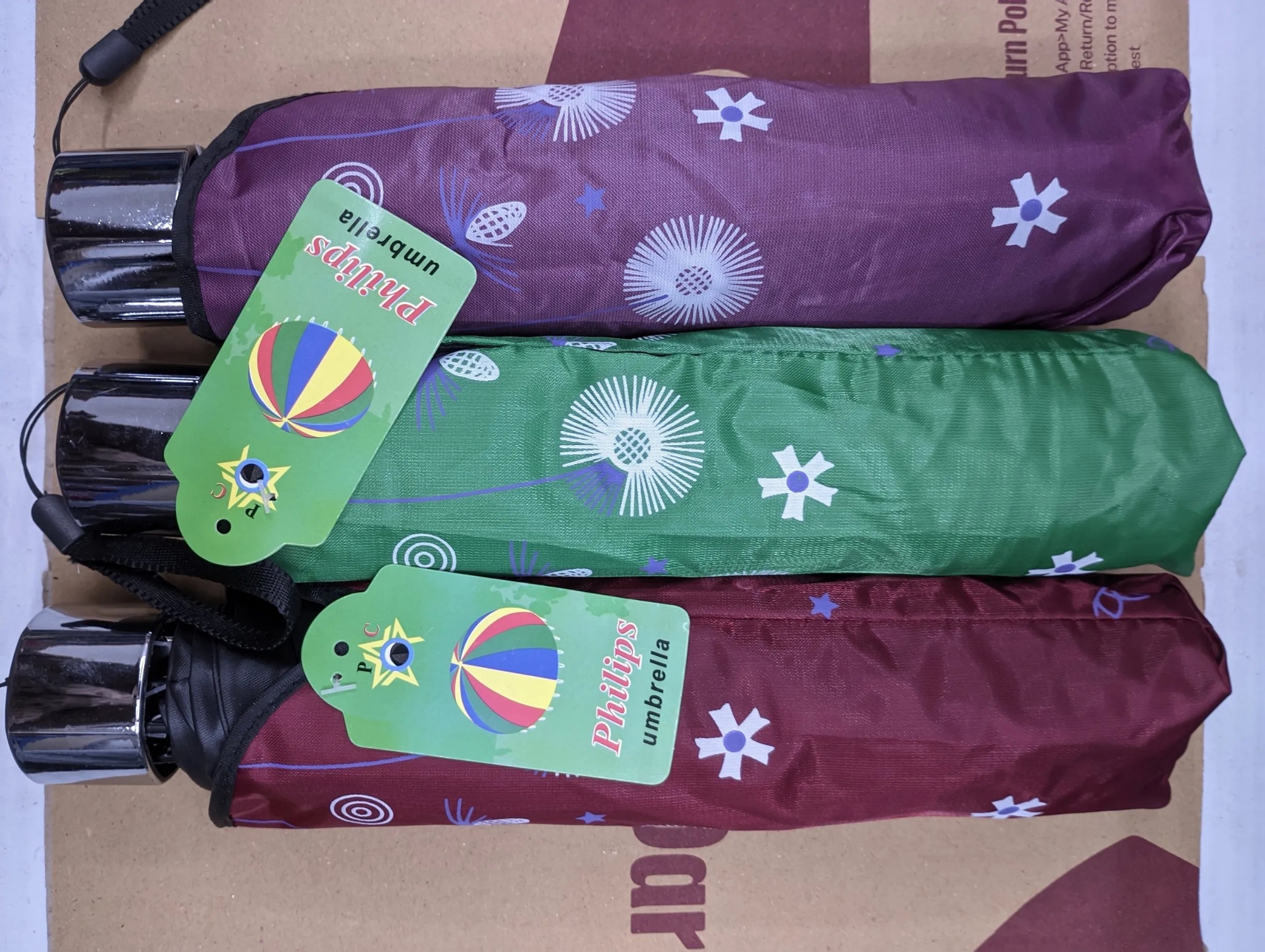 Picture of 3 Fold Fashionable manual open Umbrella ( VIP )