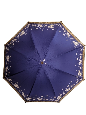 Picture of 3 Fold Fashionable manual open Umbrella with beautiful Lace outline