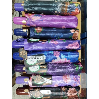 Picture of Shankar Auto Open 8 Spoke world class Heavy duty Umbrella ( Multi color Shartin Print)
