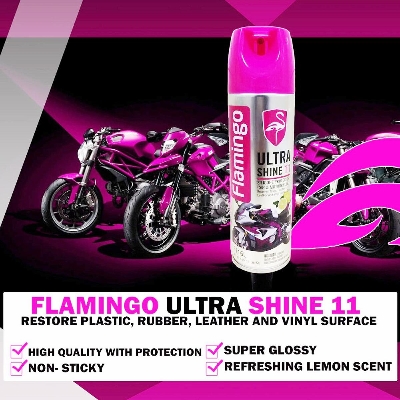 Picture of Flamingo Ultra Shine 11 Silicone Protector Car & Motorbike-450ml