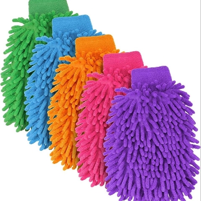 Picture of Bike or car wash microfiber gloves