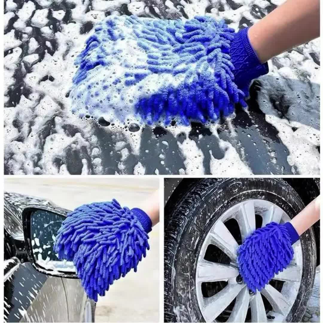 Picture of Bike or car wash microfiber gloves