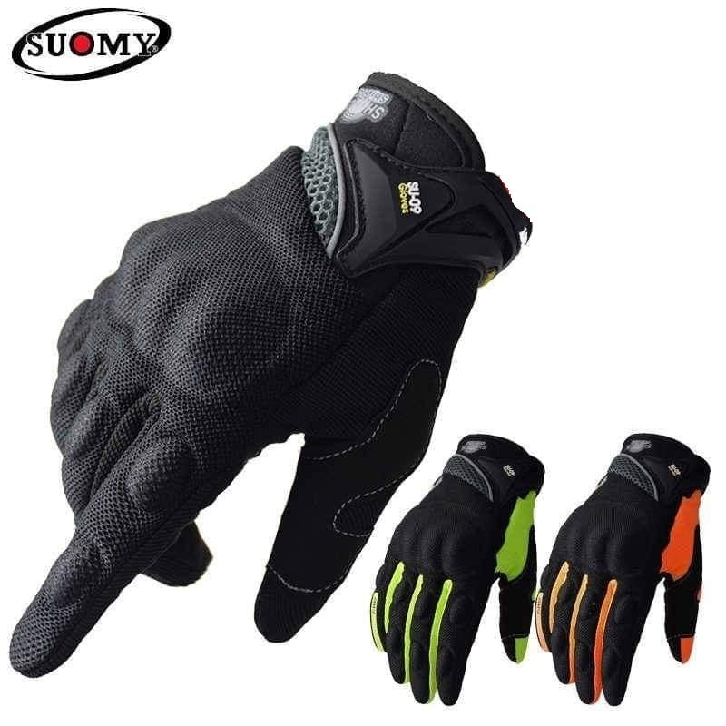 Picture of Suomy Riding Hand Gloves for bikers with touch option