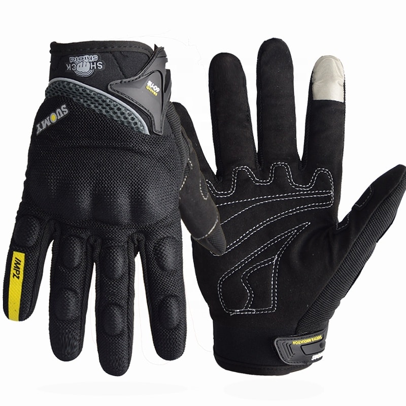Picture of Suomy Riding Hand Gloves for bikers with touch option