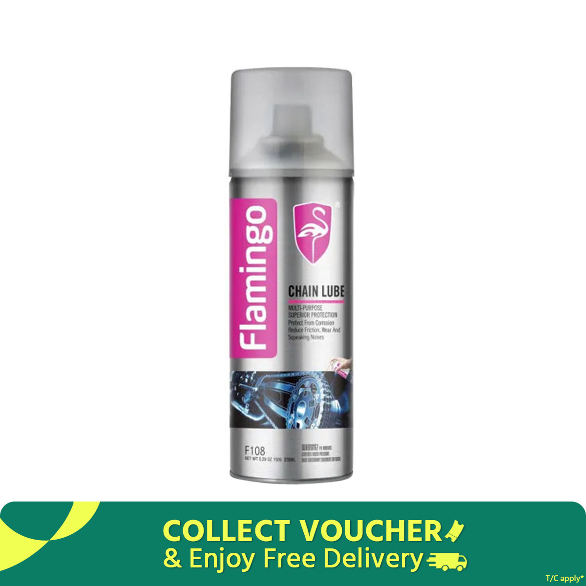 Picture of Flamingo Chain Lube For Bike 220 ML