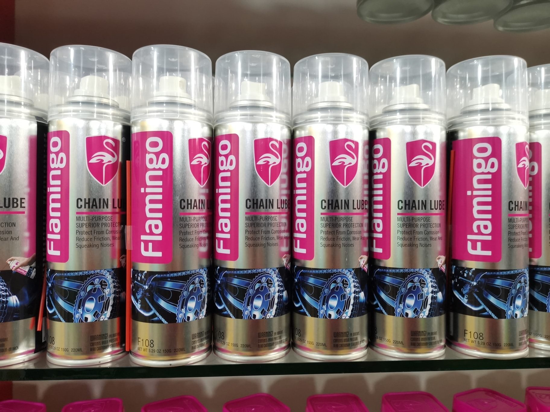 Picture of Flamingo Chain Lube For Bike 220 ML