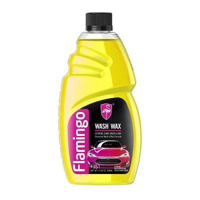 Picture of Flamingo Car Wash Wax Shampoo 500ml