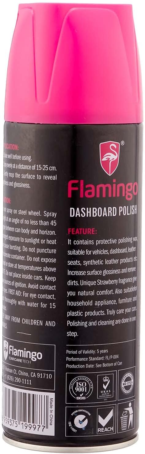 Picture of Flamingo Dashboard Polish ( Strawberry )- 450ml