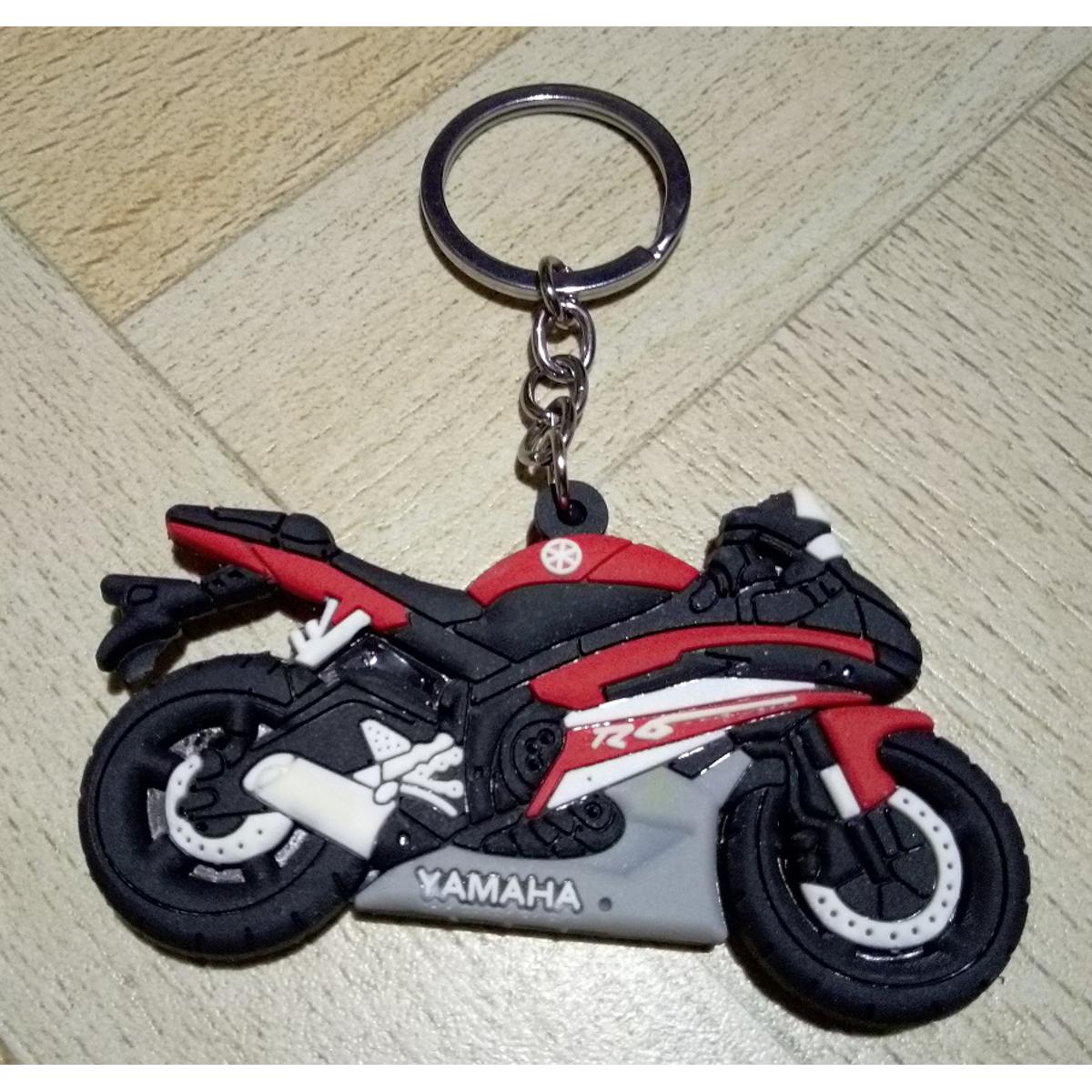 Picture of BIKE PVC Key chain Key ring ( MULTI COLOUR) Both side Print