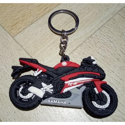 Picture of BIKE PVC Key chain Key ring ( MULTI COLOUR) Both side Print
