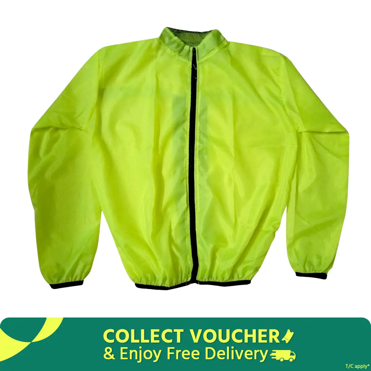 Picture of Windbreaker With Reflector For Motorcycle Rider