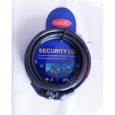 Picture of Helmet Lock - 4 digit combination Password Securitys