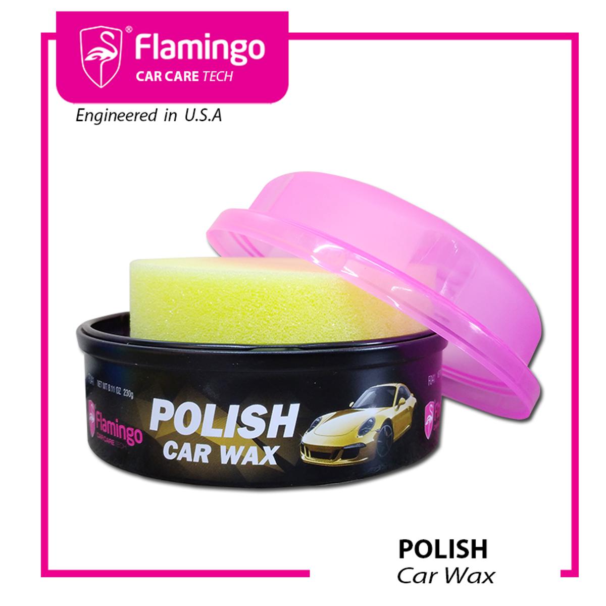 Picture of Flamingo Car Polish Wax (230 gm) - car / Motorcycles