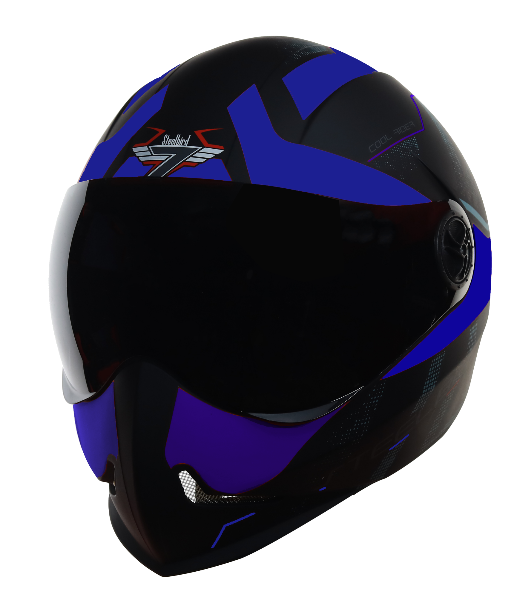 Picture of Adonis Furor Full Face Helmet (Black With Blue)