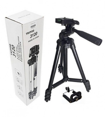 Picture of Tripod 3120 Camera Stand with Phone Holder Clip