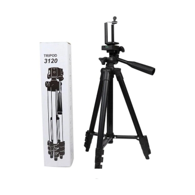 Picture of Tripod 3120 Camera Stand with Phone Holder Clip