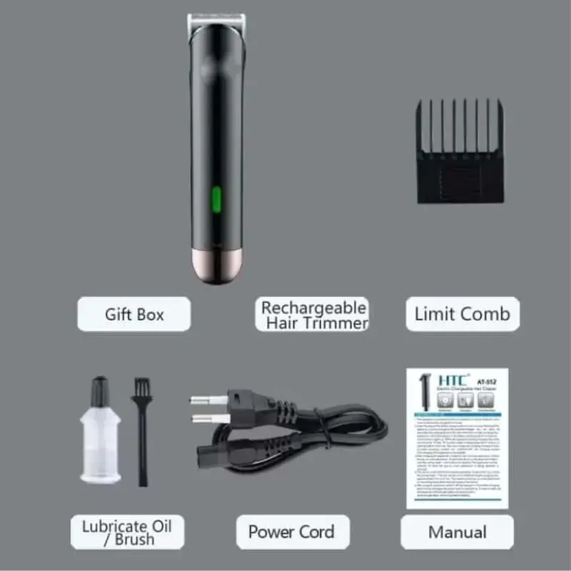 Buy HTC AT-512 Rechargeable Beard Trimmer For Man at Best Price In Bangladesh
