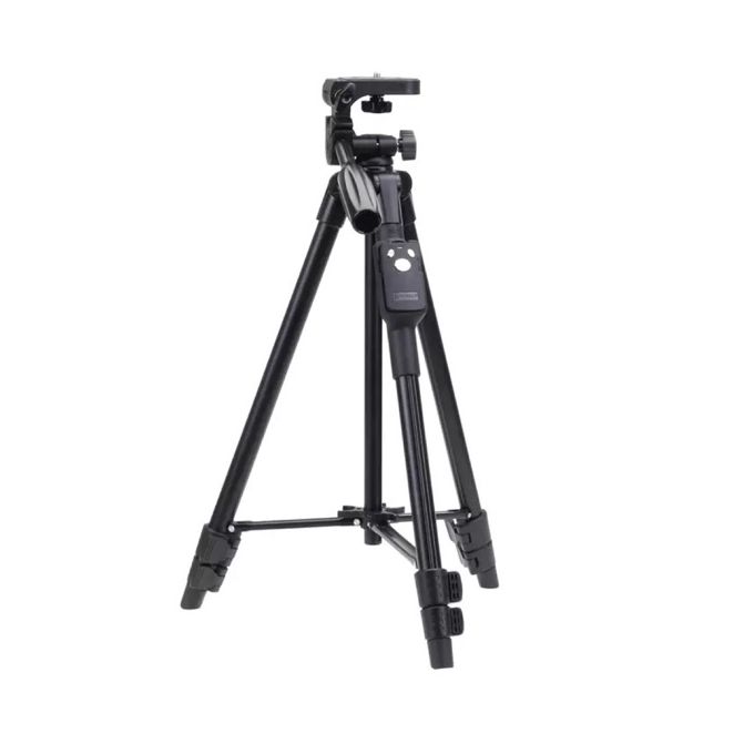 Picture of Yufeng 3388 tripod dslr camera mobile Professional tripod stand - Black