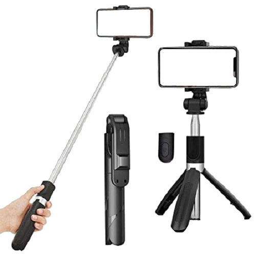 Picture of XT02 Bluetooth Selfie Stick Remote Control 360 Degree Rotation