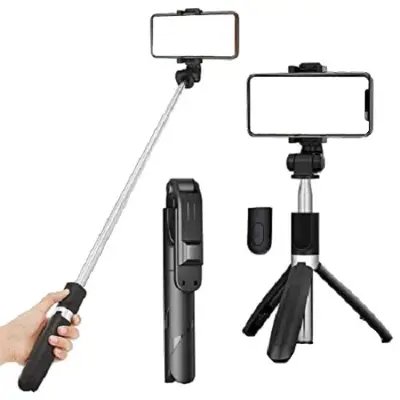 Picture of XT02 Bluetooth Selfie Stick Remote Control 360 Degree Rotation