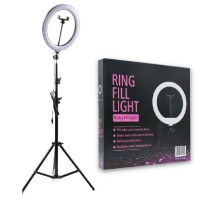 Picture of Ring 10 inchi Light Photo Studio Camera, Video lamp with Tripod for Smartphone