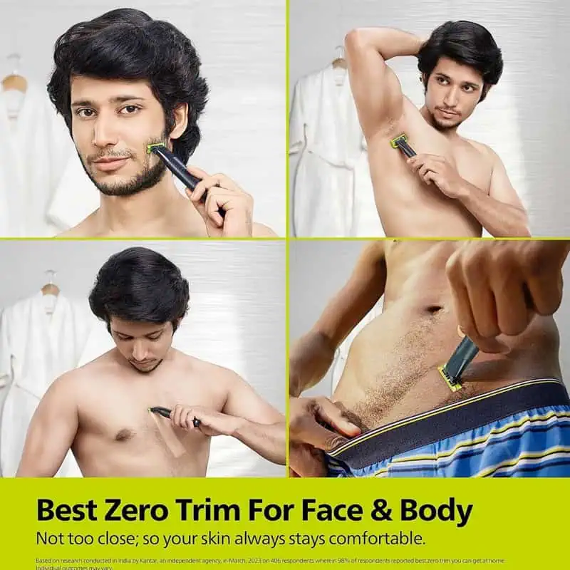 Buy Philips QP1624/10 OneBlade Face &amp; Body Hybrid Trimmer For Men at Best Price In Bangladesh