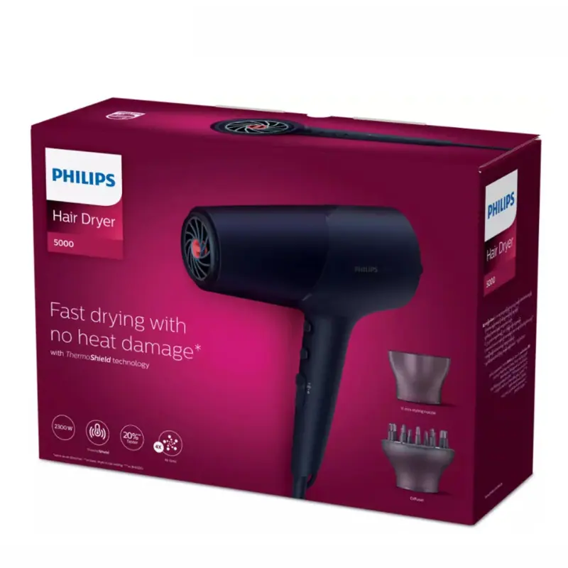 Buy Philips BHD510 Essential Dry Care Hair Dryer 5000 Series for Women at Best Price In Bangladesh