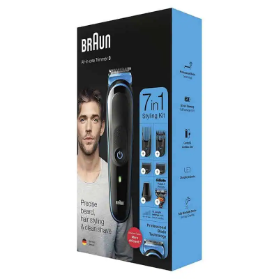 Buy Braun MGK3242 All-in-one Trimmer 3 Hair &amp; Beard 7 In 1 Styling Kit For Men at Best Price In Bangladesh