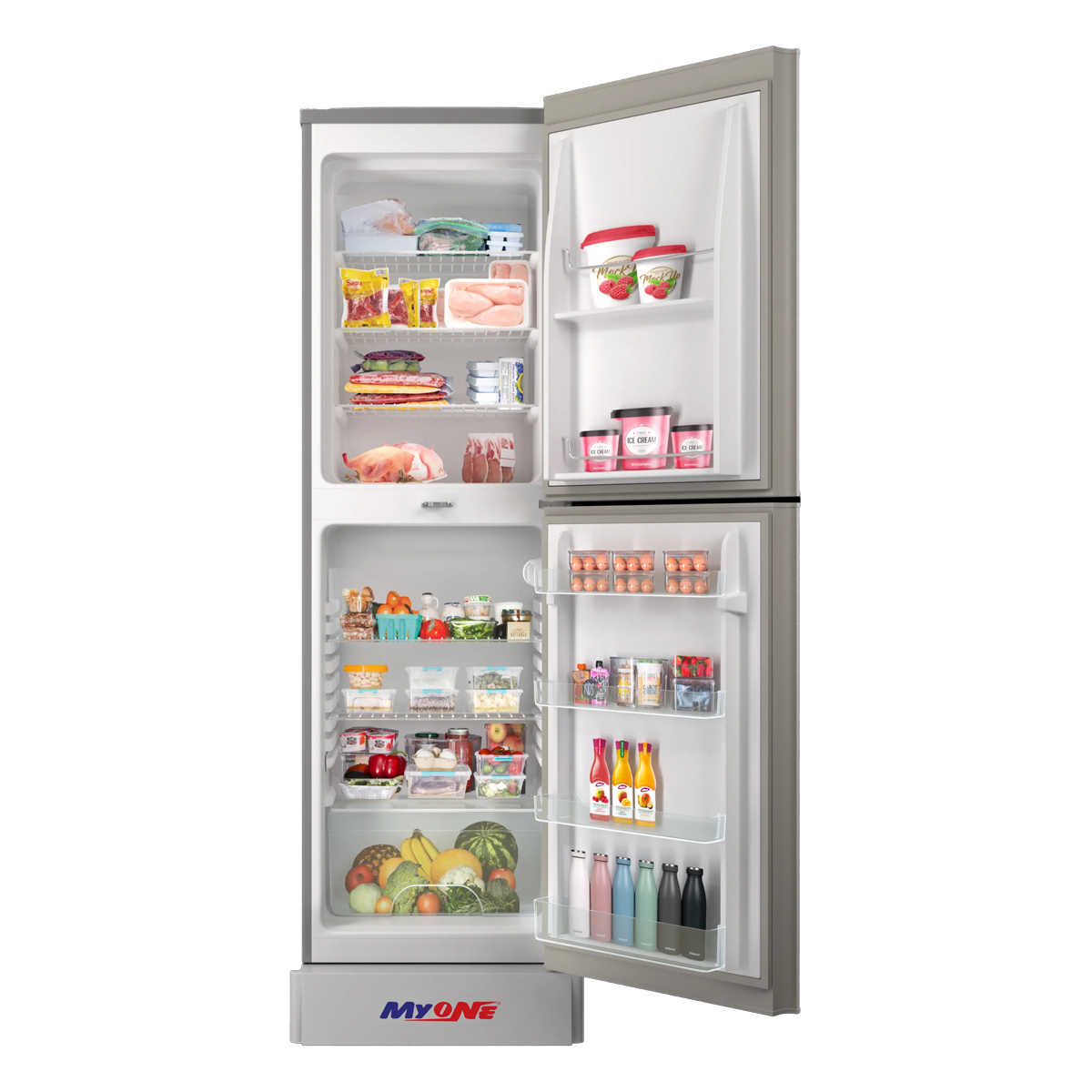 Picture of MYONE 302 Liter Frost Top Mount Perfume Lily Refrigerator (MY-3x2g)