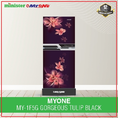 Picture of MYONE 165 liter Gorgeous Tulip Black Match Refrigerator (MY-1F5G)