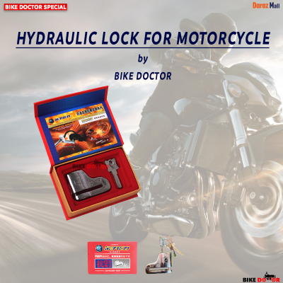Hydraulic Disc Lock for Bike Motorcycle with 3 Key Bike Doctoronline shop bangladeshothoba.com