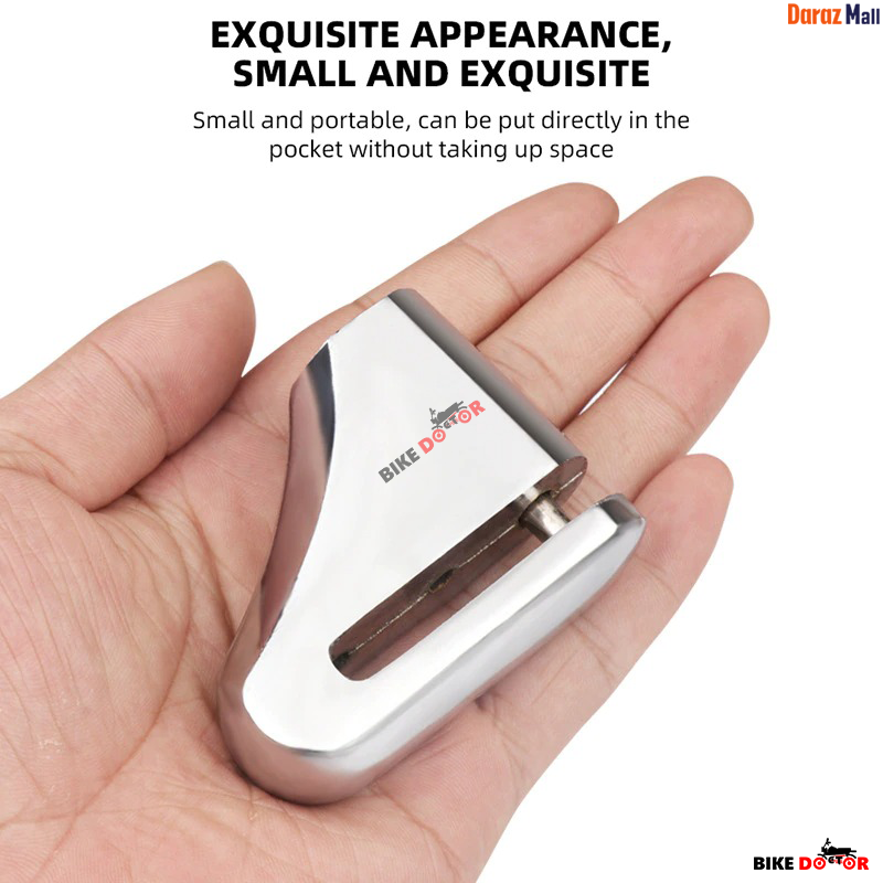 Universal Disc Brake Lock Rust Proof Durable Anti-Theft (Non Acid Proof) Copper Cylinder with 2 Keys Bike Doctoronline shop bangladeshothoba.com