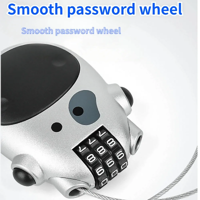 Resettable Mini Helmet Lock – High-Precision 3-Digit Combination Code, Steel Cable Anti-Theft Lock for Motorcycle, Bicycle, and Travel Luggage (Adjustable Wire Length, Lightweight, Portable) Bike Doctoronline shop bangladeshothoba.com