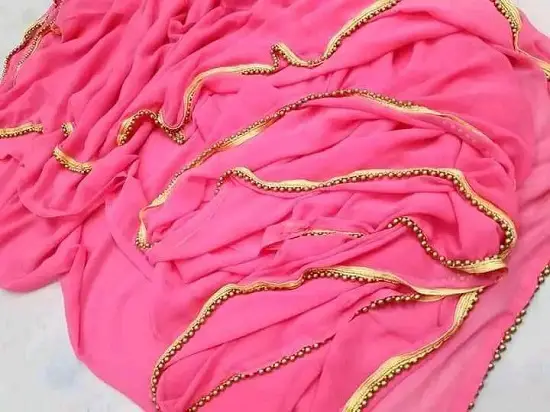 Picture of Georgette High Quality Stylish Fashionable & Elegant Design Saree. Saree for Women