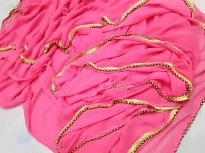 Picture of Georgette High Quality Stylish Fashionable & Elegant Design Saree. Saree for Women