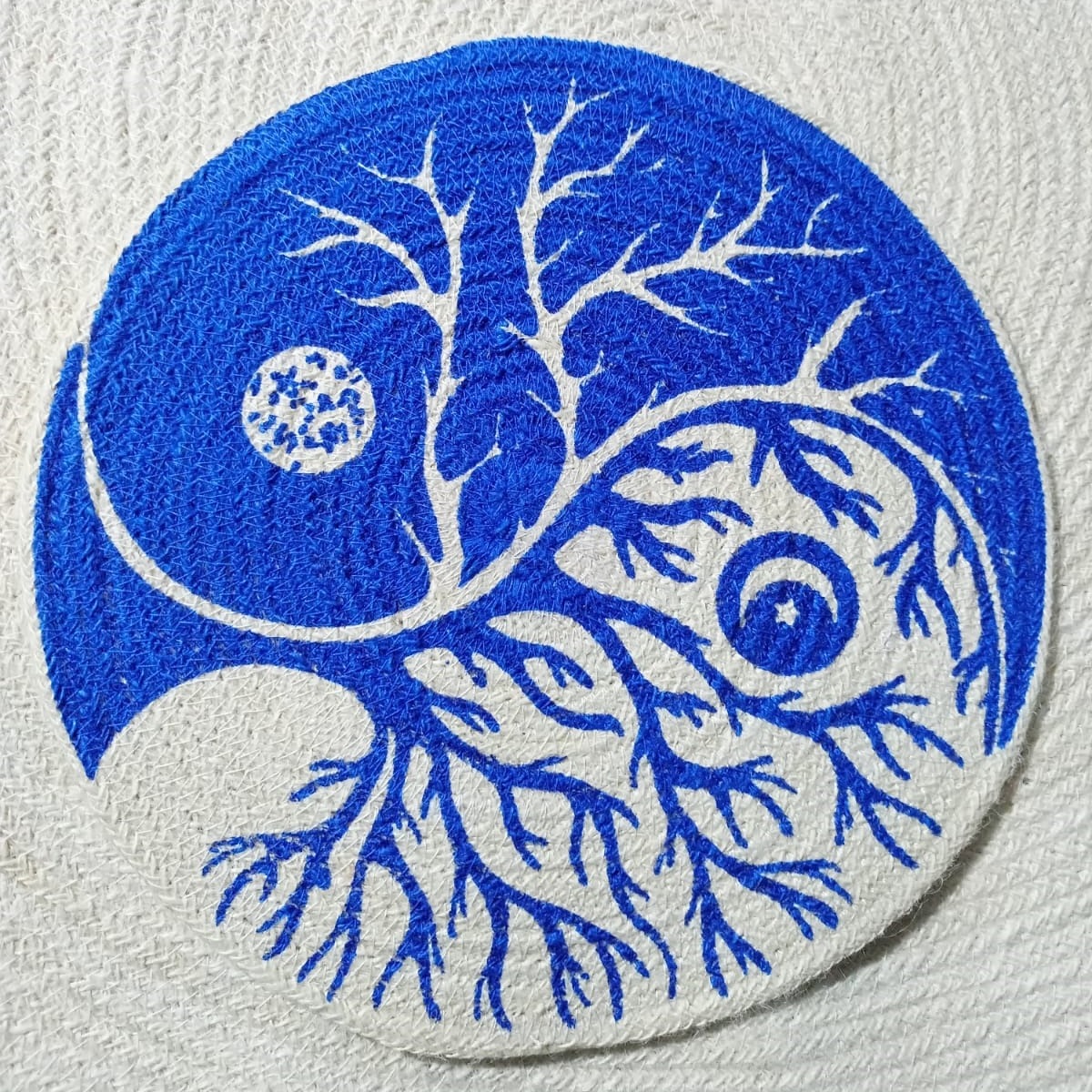 Picture of 12 Inch Place Mat Per Pieces 90 tk (Jute Print Place mat)